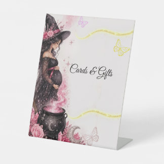 Ein Baby braut sich zusammen Pink Halloween-Baby-P Sockelschild