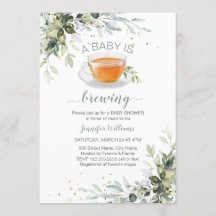 Ein Baby braut Tea Party Babydusche