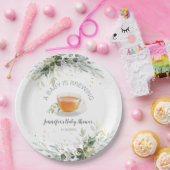 Ein Baby braut Tea Party Babydusche Pappteller (Party)