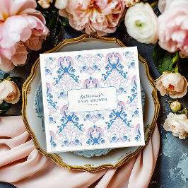 Ein Baby braut Tee Party Blumenbaby Dusche Serviette