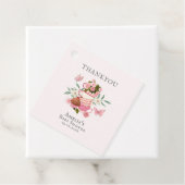 Ein Baby braut Vintages Tee Party Babydusche Geschenkanhänger (Beispiel)