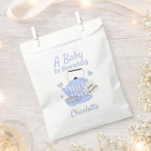 Ein Baby brütet Blue Baby Boy Dusche Geschenktütchen (Ausgeschnitten)