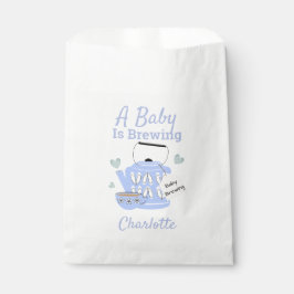 Ein Baby brütet Blue Baby Boy Dusche Geschenktütchen