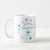 Ein Baby brütet Blue Teacup Baby Boy Dusche Kaffeetasse (Links)