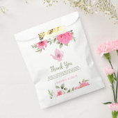 Ein Baby brütet Blume Rose Tea Baby Dusche Geschenktütchen (Versiegelt)