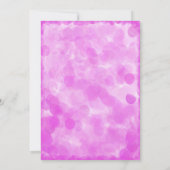 Ein Baby brütet Cauldron Halloween Baby Dusche Einladung (Rückseite)