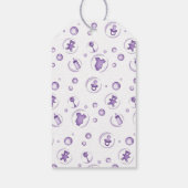 Ein Baby brütet Cauldron Halloween Baby Dusche Geschenkanhänger (Rückseite)