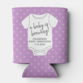 Ein Baby brütet — Dusche für Paare kann Farbe ände Dosenkühler (Rückseite)