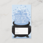 Ein Baby brütet Dusche Ratings Game Begleitkarte (Vorderseite)