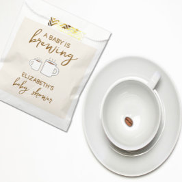 Ein Baby brütet eine Babydusche Geschenktütchen