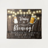 Ein Baby brütet eine Babydusche Wandteppich (Vorderseite (Horizontal))