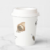 Ein Baby brütet eine Kaffee-Cup-Babydusche Pappbecher (Rechts)