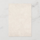 Ein Baby brütet eine Windelwinddusche Begleitkarte (Rückseite)