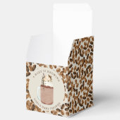 Ein Baby brütet Eiskaffee Bohnen Babydusche Geschenkschachtel (Geöffnet)