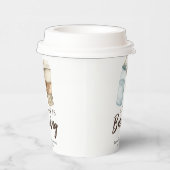 Ein Baby brütet Flasche Kaffee Babydusche Pappbecher (Rechts)