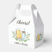 Ein Baby brütet Grünkäfer Kinderdusche Geschenkschachtel (Vorderseite)