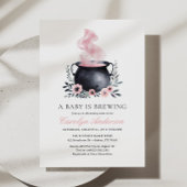 Ein Baby brütet Halloween-Kinderdusche Einladung