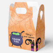 Ein Baby brütet Halloween-Kinderdusche Geschenkschachtel (Geöffnet)