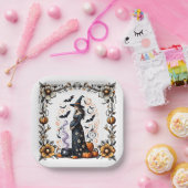 Ein Baby brütet Halloween-Kinderdusche Pappteller (Party)