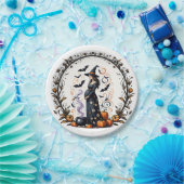 Ein Baby brütet Halloween-Kinderdusche Pappteller (Party)