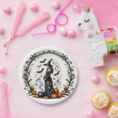 Ein Baby brütet Halloween-Kinderdusche Pappteller (Party)