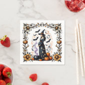 Ein Baby brütet Halloween-Kinderdusche Serviette (Beispiel)