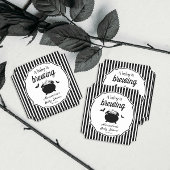 Ein Baby brütet Halloween-Kinderdusche Untersetzer