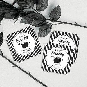 Ein Baby brütet Halloween-Kinderdusche Untersetzer