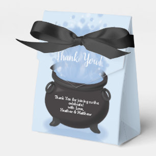 Ein Baby brütet HexenBaby-Dusche Gothic Blue Geschenkschachtel