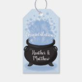 Ein Baby brütet Hexendusche Gothic Blue Geschenkanhänger (Vorderseite)