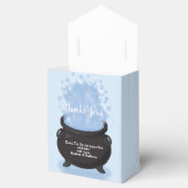 Ein Baby brütet Hexendusche Gothic Blue Geschenkschachtel (Geöffnet)