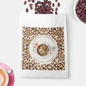 Ein Baby brütet Kaffee-Blütendusche Napkin Geschenktütchen
