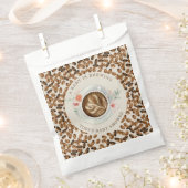 Ein Baby brütet Kaffee-Blütendusche Napkin Geschenktütchen (Ausgeschnitten)