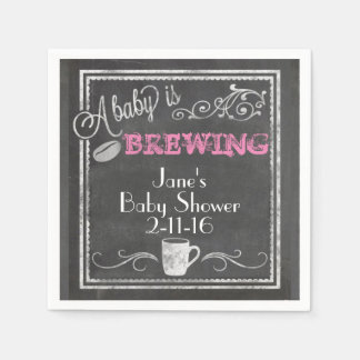 Ein Baby brütet Napkin (Mädchen) Serviette