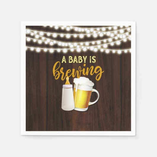 Ein Baby brütet Napkin Serviette (Vorderseite)