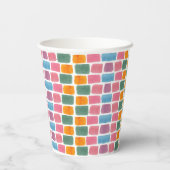 Ein Baby brütet. | Niedliche Halloween-Kinderdusch Pappbecher (Rückseite)