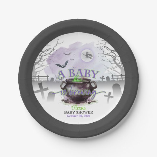 Ein Baby brütet Party Plate (P/G) individuell Pappteller (Vorderseite)