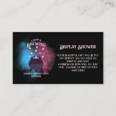 Ein Baby brütet Spooky Gender Reveal Cauldron Begleitkarte (Vorderseite)