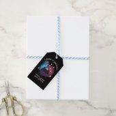 Ein Baby brütet Spooky Gender Reveal Cauldron Geschenkanhänger (Mit Garn)