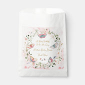 Ein Baby Butterfly ist auf dem Weg zur Babydusche Geschenktütchen (Vorderseite)