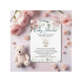 Ein Baby Dragon ist auf dem Weg Babydusche Einladu Einladung