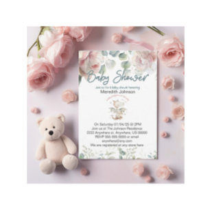 Ein Baby Dragon ist auf dem Weg Babydusche Einladu Einladung