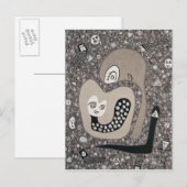 Ein Baby erwarten Postkarte (Vorne/Hinten)