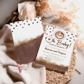 Ein Baby ist Brechen, Coffee Baby Dusche Einladung