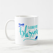 Ein Baby ist ein Segen, Junge Baby Kaffeetasse (Links)