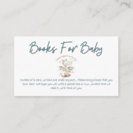 Ein Baby ist unterwegs Bücher für Baby Begleitkarte