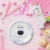 Ein Baby-Junge braut Halloween-Kinderdusche Pappteller (Party)