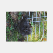 Ein Baby Silkie Fleecedecke (Vorderseite (Horizontal))