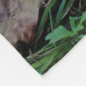 Ein Baby Silkie Fleecedecke (Ecke)