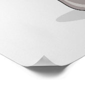 Ein Baby Tyrannosaurus Rex sitzt in einem hohen St Poster (Ecke)